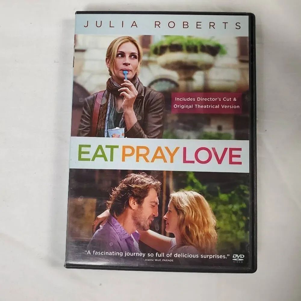 Eat Pray Love DVD (Julia Roberts, Romantic Drama, 2010)